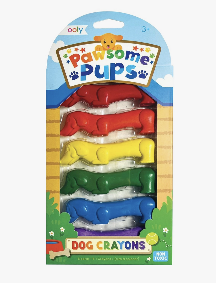 OOLY Pawsome Pups Dog Crayons