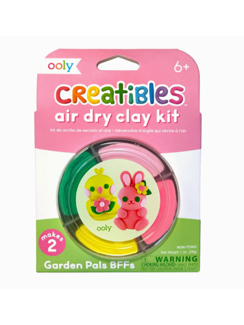 OOLY Creatibles: Air Dry Clay BFF's Kit - Garden Pals