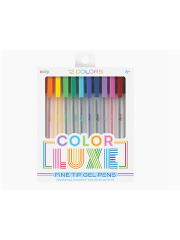 OOLY Color Luxe: Fine Tip Gel Pens