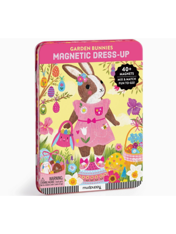 Garden Bunnies Magnetic Dress-Up
