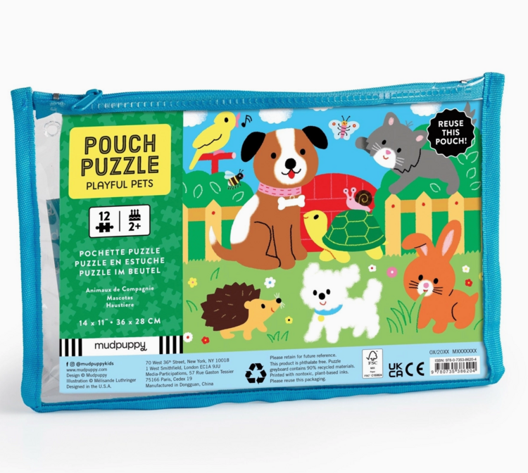 Playful Pets Pouch Puzzle