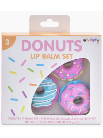 ISCREAM Donut Lip Balm Set