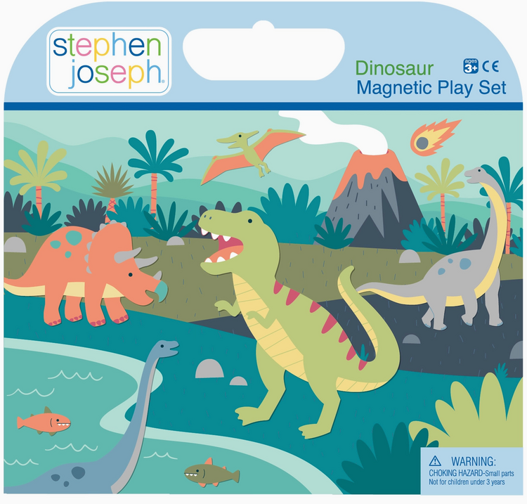 STEPHEN JOSEPH GIFTS Magnetic Play Sets - Dino