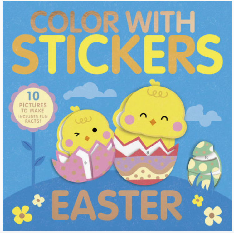 PENGUIN RANDOM HOUSE Color With Stickers: Easter