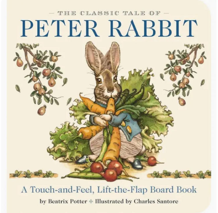 HARPERCOLLINS FOCUS The Classic Tale Of Peter Rabbit Touch And Feel Book