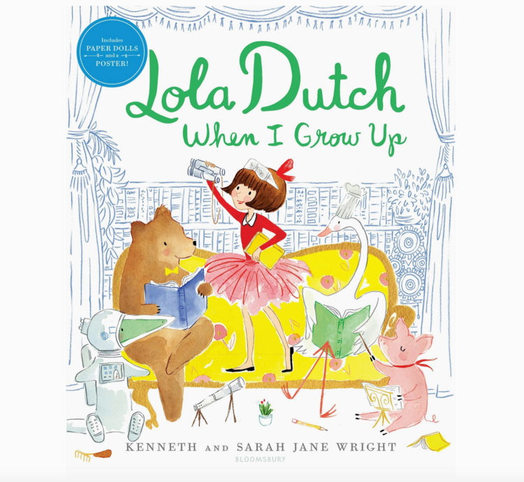 MACMILLIAN PUBLISHERS Lola Dutch When I Grow Up Book
