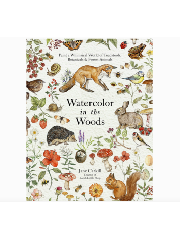 MACMILLIAN PUBLISHERS Watercolor In The Woods: Forest Animals