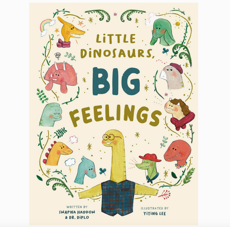 ABRAMS Little Dinosaurs, Big Feelings Book
