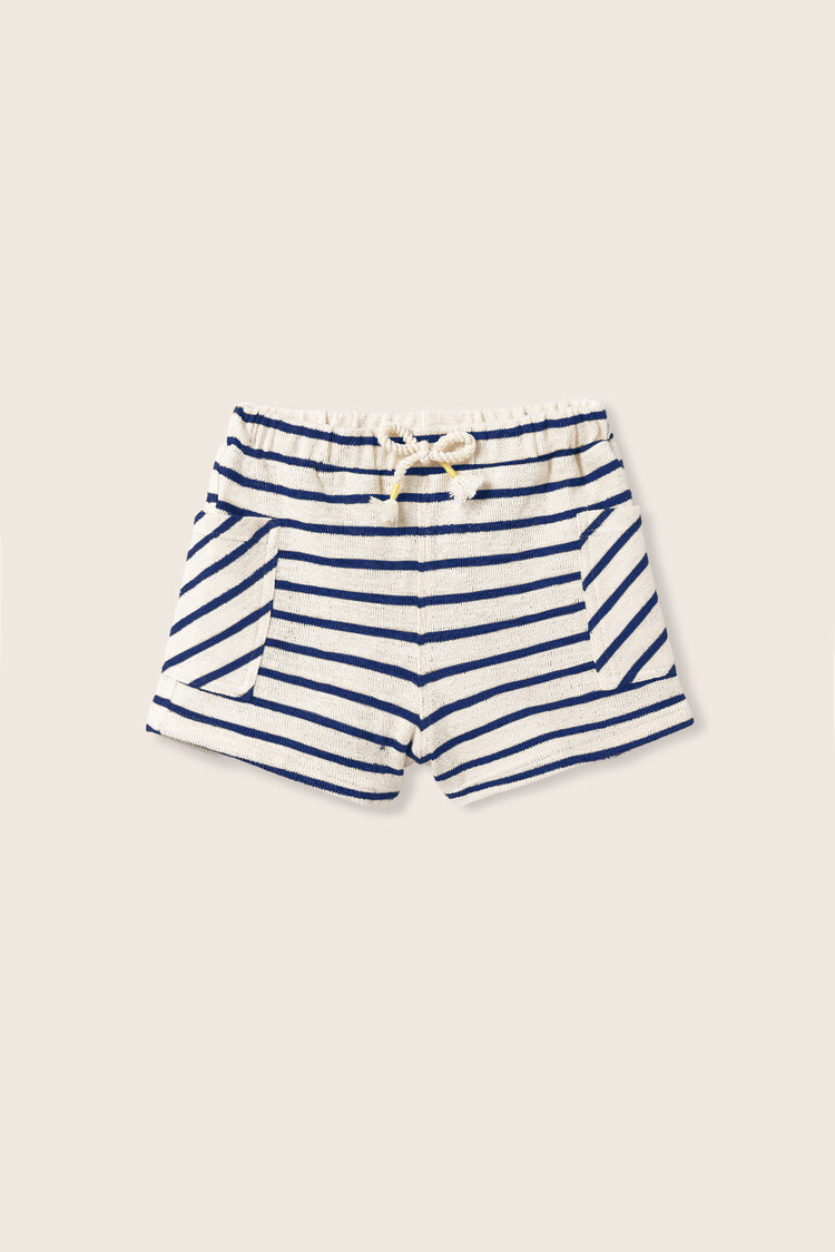 COZMO Rocco Striped Baby Shorts