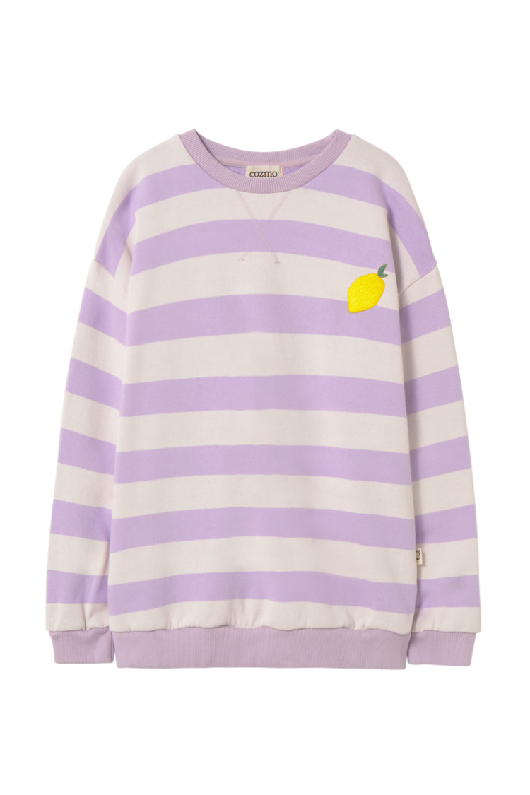 COZMO Dank Striped Sweatshirt