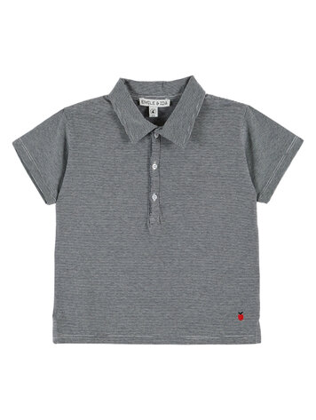 EMILE ET IDA Striped Polo