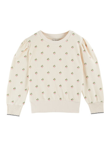 EMILE ET IDA Terry Printed Sweatshirt