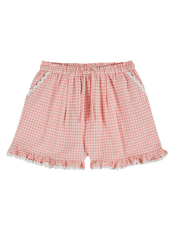 EMILE ET IDA Gingham Shorts