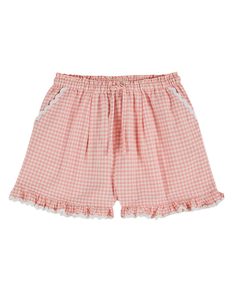 EMILE ET IDA Gingham Shorts