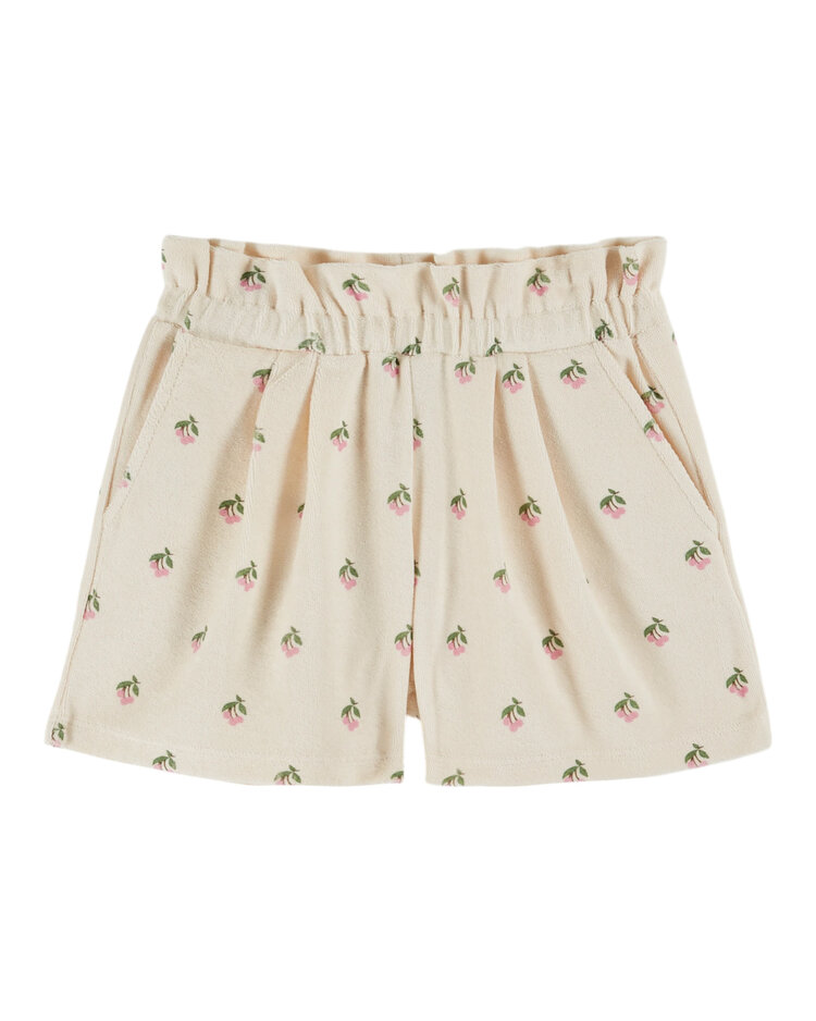 EMILE ET IDA Printed Terry Shorts