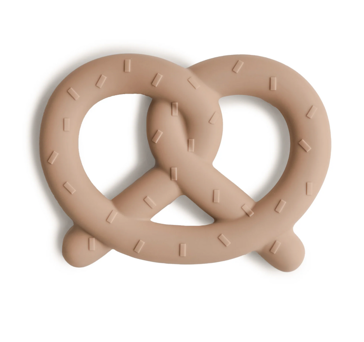 MUSHIE Pretzel Teether