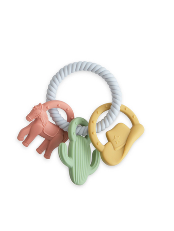 MUSHIE Western Teething Ring