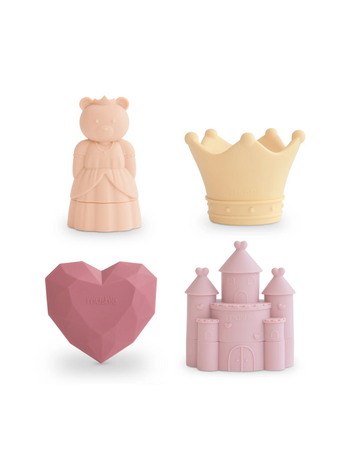 MUSHIE Princess Mold Free Bath Play Set