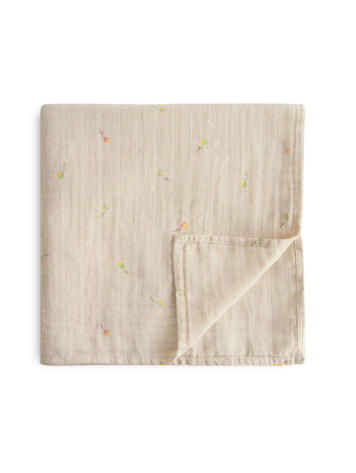 MUSHIE Organic Swaddle Blanket - Kites