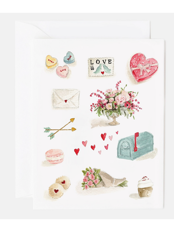 EMILY LEX STUDIO Valentine Notecards
