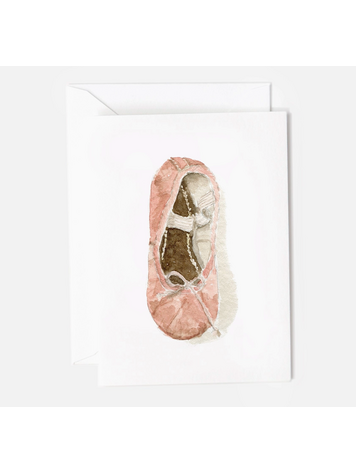 EMILY LEX STUDIO Ballet Shoe Mini Notecard