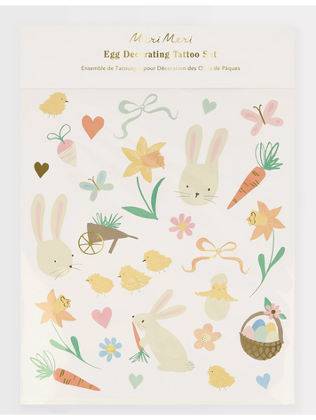 Easter Icons Egg Decorating Tattoo Set