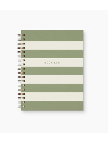 RUFF HOUSE PRINT SHOP Aloe Striped Journal