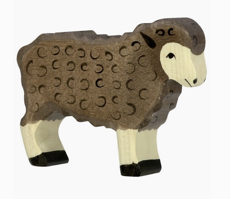 GOKI Standing Sheep, Brown