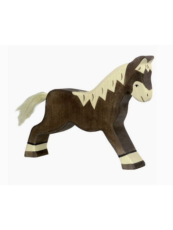 GOKI Running Horse, Dark Brown