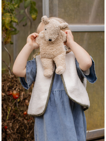 SENGER NATURWELT Cuddly Linen Bear - Small