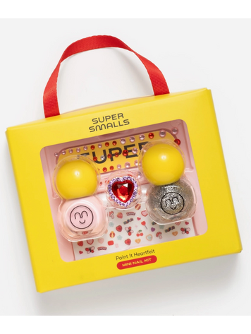 SUPER SMALLS Paint It Heartfelt Mini Nail Kit