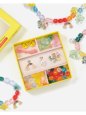 SUPER SMALLS Rainbow Charm Mini Bead Kit