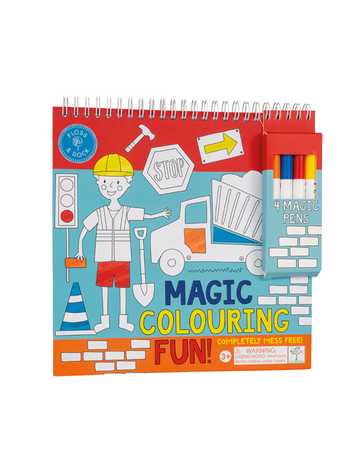 FLOSS AND ROCK Magic Coloring Fun - Construction