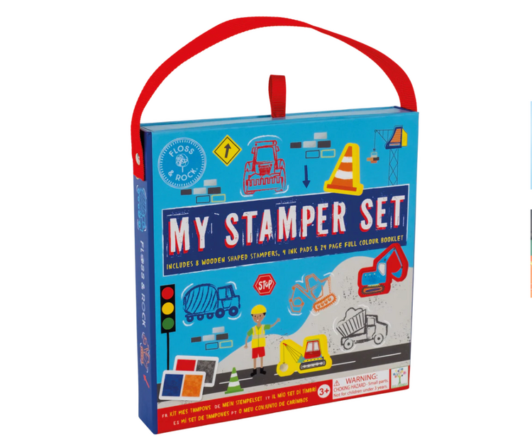 FLOSS AND ROCK My Stamper Set - Construction