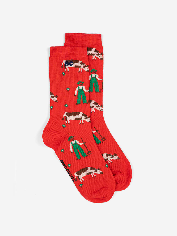 BOBO CHOSES Farm Adventure Kids Long Socks