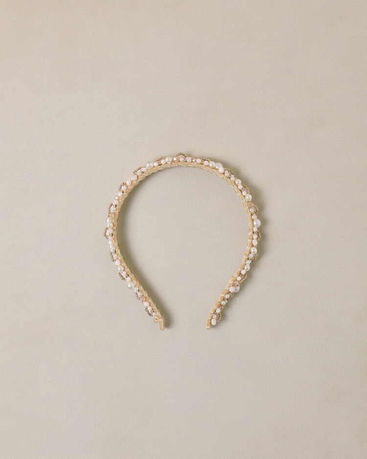 NORALEE Ivory Pearl Headband