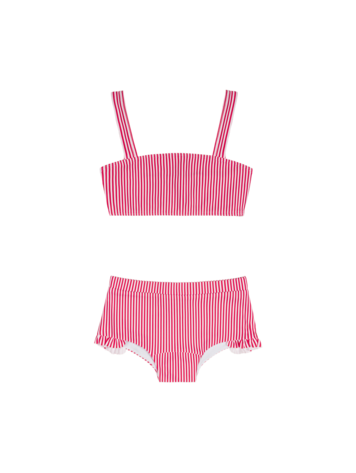 MINNOW Stripe Bandeau Bikini
