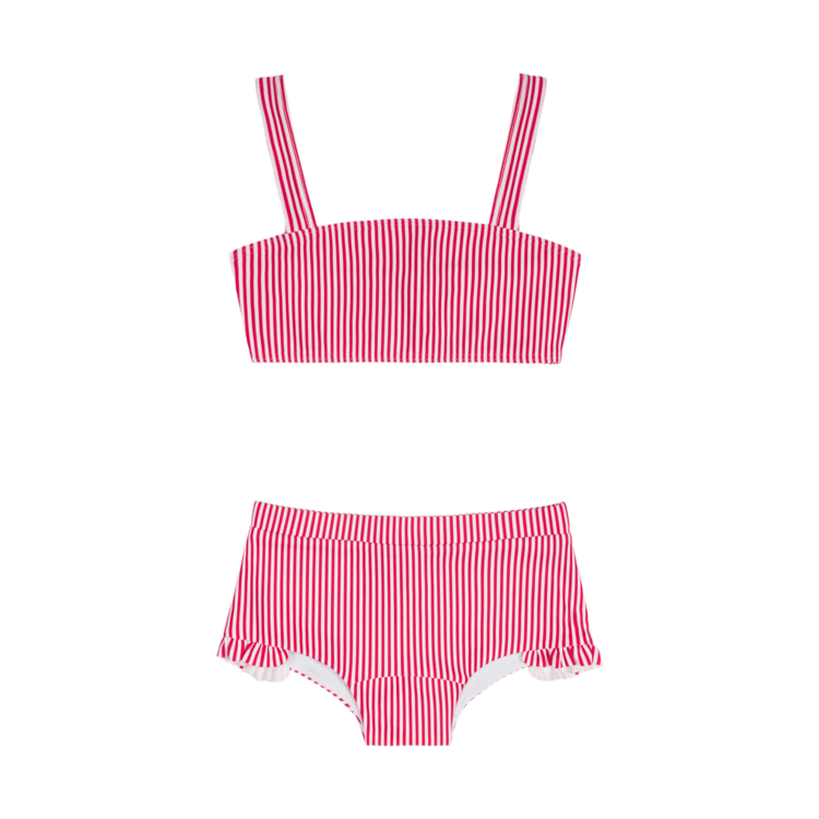 MINNOW Stripe Bandeau Bikini