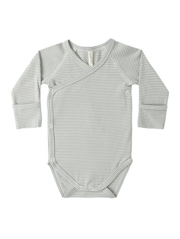 QUINCY MAE Micro Stripe Bodysuit