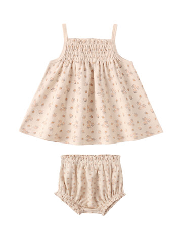 QUINCY MAE Strawberries Tank + Bloomer Set
