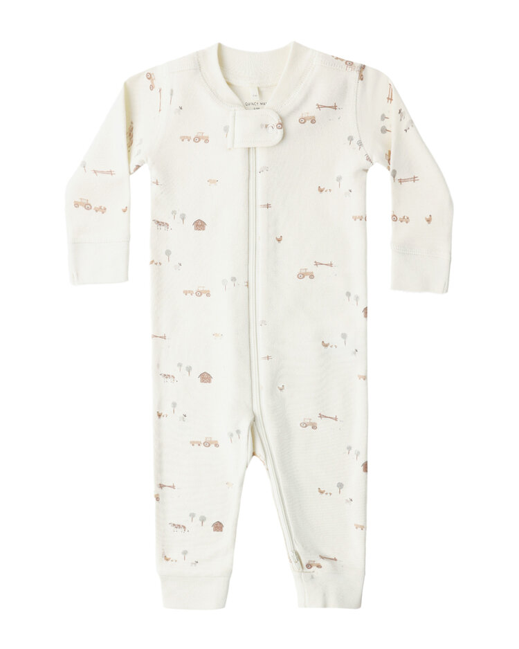 QUINCY MAE Farm Zip Sleeper
