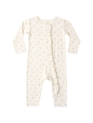 QUINCY MAE Petit Fleur Ruffle Jumpsuit