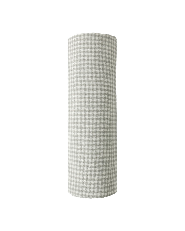 QUINCY MAE Gingham Woven Swaddle