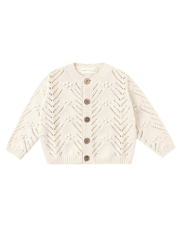 QUINCY MAE Girls Knit Cardigan
