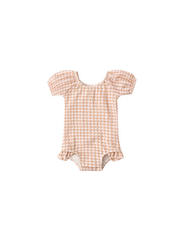 QUINCY MAE Catalina Check One-Piece