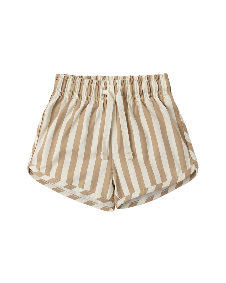 QUINCY MAE Retro Stripe Swim Short