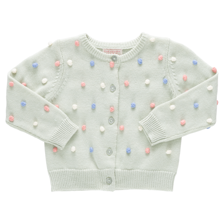 PINK CHICKEN Pom Pom Maude Sweater