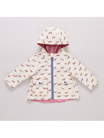 PINK CHICKEN Rafa Reversible Raincoat