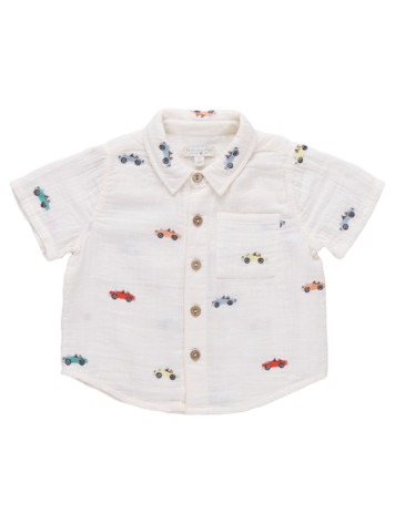 PINK CHICKEN Jack Vintage Car Boy Shirt