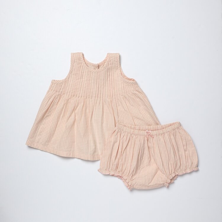 PINK CHICKEN Jaipur 2-Piece Gingham Set